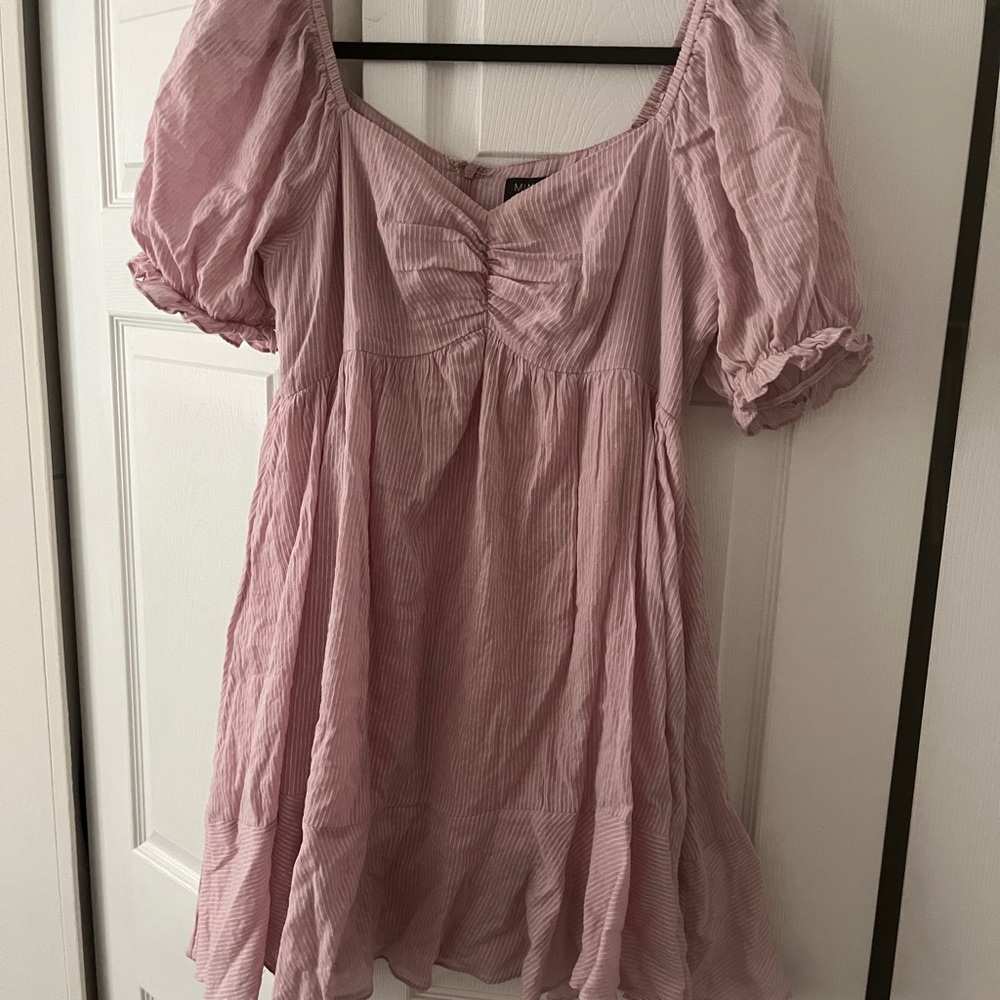 MINKPINK Blush Striped Dress